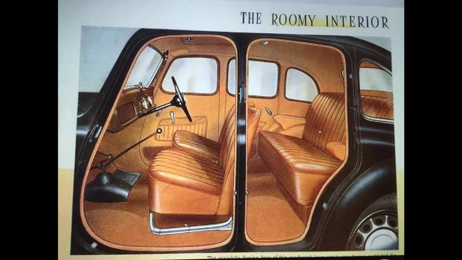 Austin 8 interior refurbishment, in Bicester Oxfordshire
